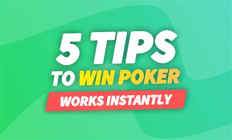 how to win on pokerbros